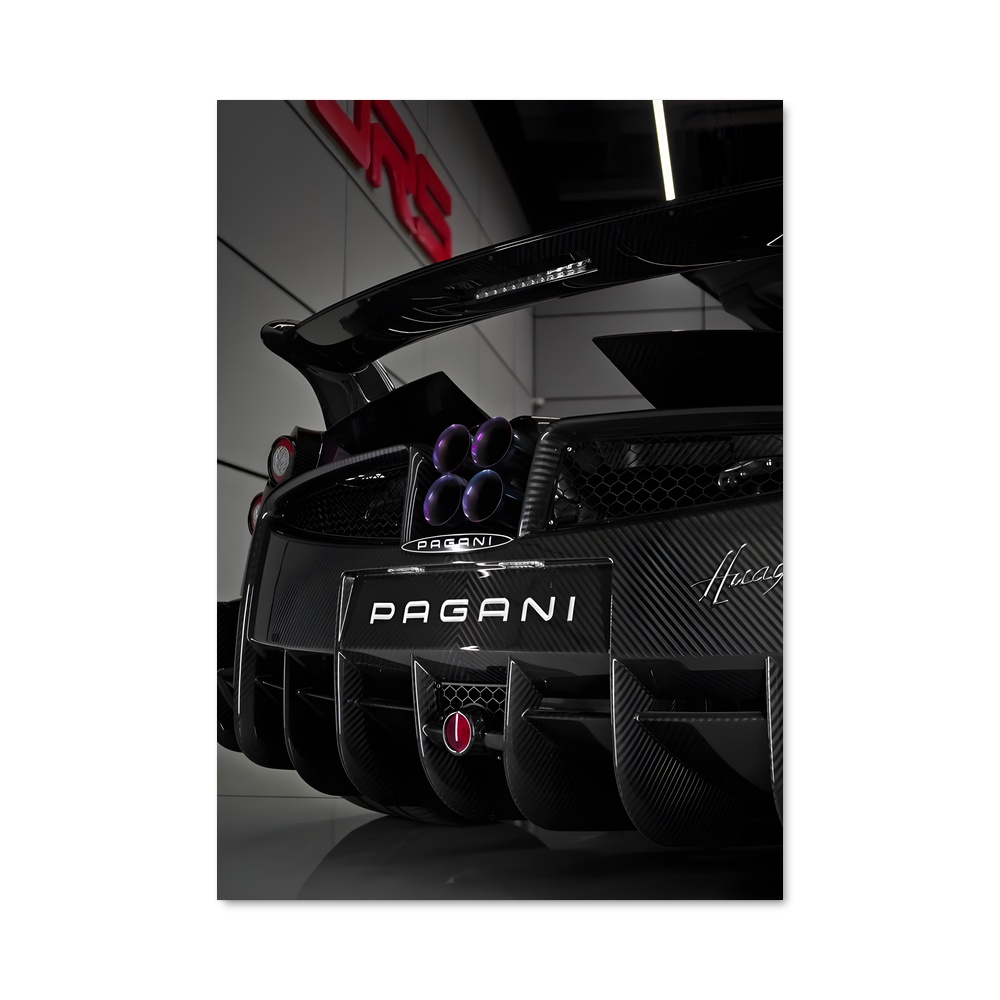 Poster Huayra BC Supercar Dream – affiche Pagani